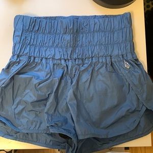 Blue free people shorts